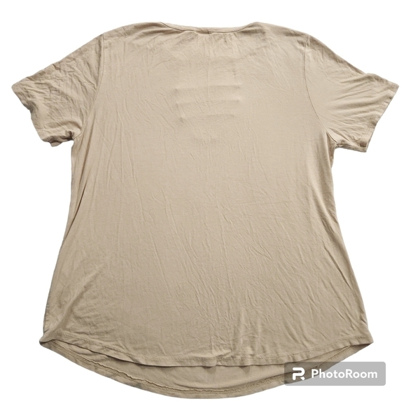 Vocal Ladder Neck Black Rhinestone Bling Wing Top sz 1XL - Picture 3 of 7